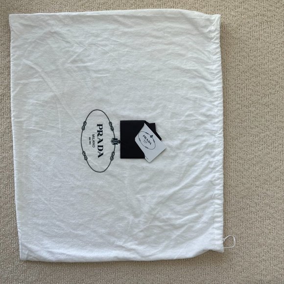 Prada - Grey Tessuto Gaufre Nylon - Crossbody Bag - Picture 14 of 16